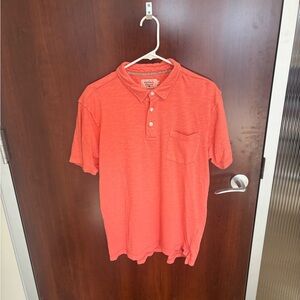 The Normal Brand Men's Bright Coral Polo